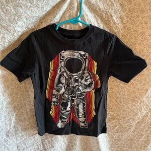 Wonder Nation Space Explorer Tee - Black with Red and Yellow